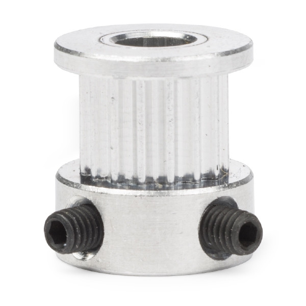 123-3D GT2 Pulley hoge resolutie | 6 mm riem | 16 tanden | 5 mm as | 14 mm hoog 6GT2DR16T5MMD DME00058 - 1