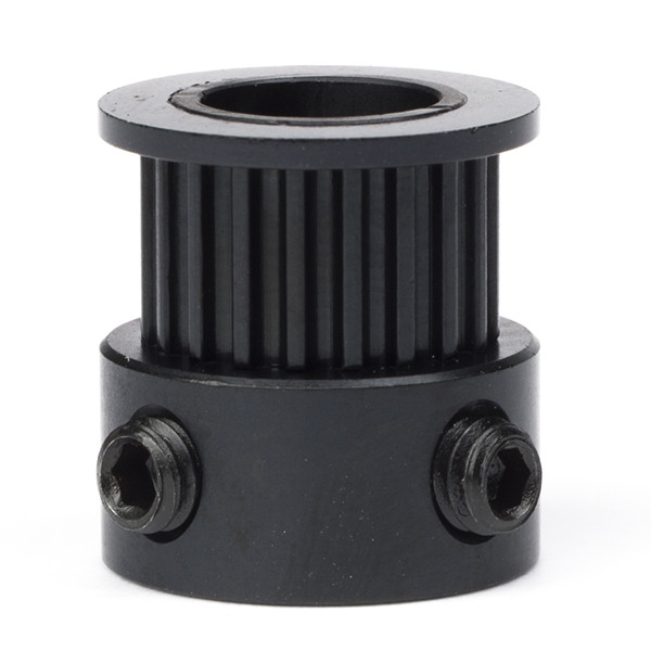 123-3D GT2 Pulley hoge resolutie | 6 mm riem | 20 tanden | 8 mm as | zwart  DME00105 - 1