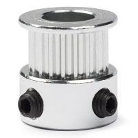 123-3D GT2 Pulley hoge resolutie | 6 mm riem | 20 tanden | 8 mm as  DME00052