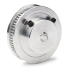 GT2 Pulley hoge resolutie | 6 mm riem | 60 tanden | 6,35 mm as