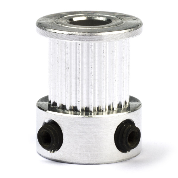 123-3D GT2 Pulley hoge resolutie | 9 mm riem | 20 tanden | 6,35 mm as  DME00162 - 1