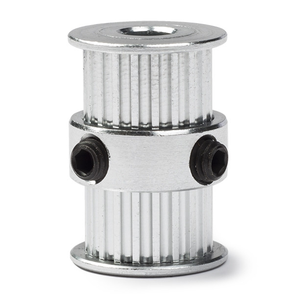 123-3D GT2 Pulley hoge resolutie | dubbel | hoge resolutie | 6 mm riem | 20 tanden | 5 mm as  DME00057 - 1