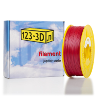 123-3D Glitter filament Rood 1,75 mm PLA 1,1 kg (Jupiter serie)  DFP01130