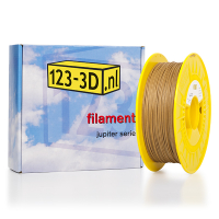 123-3D Hout filament Dennen 1,75 mm PLA Hout 0,75 kg (Jupiter serie)  DFP01158