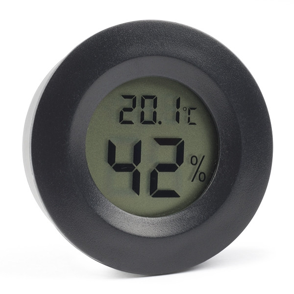 123-3D Hygrometer | vochtmeter | rond  DRW00020 - 1