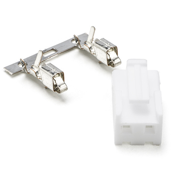 123-3D Kabel connector JST VHR-2N mannelijk 10 stuks (123-3D huismerk)  DAR00729 - 1