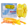 123-3D Kameleon filament Fluor Geel - Roze 2,85 mm PLA 1 kg (Jupiter serie)  DFP11074