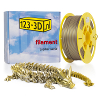 123-3D Kameleon filament Goud - Zilver 2,85 mm PLA 1 kg (Jupiter serie)  DFP11075