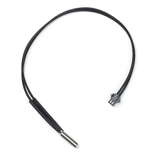 123-3D Keramisch verwarmingselement, heater cartridge 12V/40W 30 cm (zwart)  DTH00021 - 1