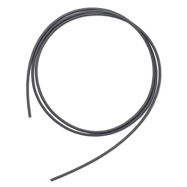 123-3D Krimpkous zwart 1 m, 1,6 mm binnendiameter, 0,8 mm gekrompen  DKA00014 - 1