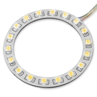 123-3D Led-ring geel  DLE00008