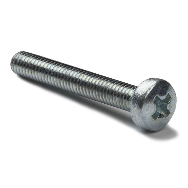 123-3D Metaalschroef bolkop M3x20 mm verzinkt (50 stuks)  DBM00005 - 1