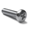 Metaalschroef bolkop M4x35 mm verzinkt (50 stuks) DBM00026 - 1