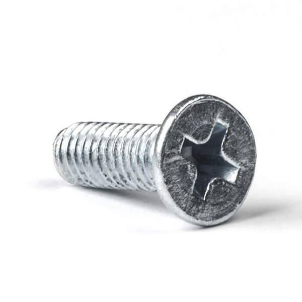 123-3D Metaalschroef verzonken kop M3x12 mm verzinkt (50 stuks)  DBM00082 - 1