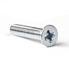 Metaalschroef verzonken kop M4x20 mm verzinkt (50 stuks)
