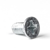 Metaalschroef verzonken kop M5x10 mm verzinkt (50 stuks)