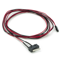 123-3D Miniatuur microswitch met voorgesoldeerde draad (1,5 m)  DAR00127