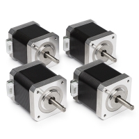 123-3D NEMA17 stappenmotor | 1,8 graden per stap | 47 mm lang | 5 kg/cm | 4 stuks  DMO00025