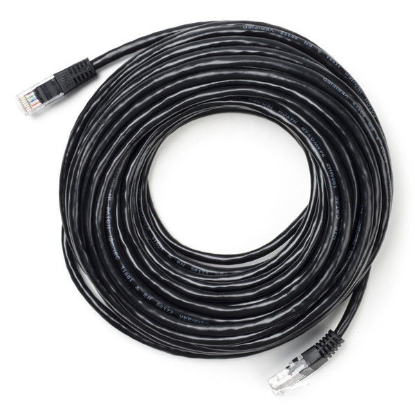 123-3D Netwerkkabel - Cat5e U/UTP - 15 meter (Zwart) K010604100 DDK00133 - 1