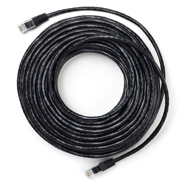 123-3D Netwerkkabel - Cat5e U/UTP - 30 meter (Zwart) K010604103 DDK00136 - 1