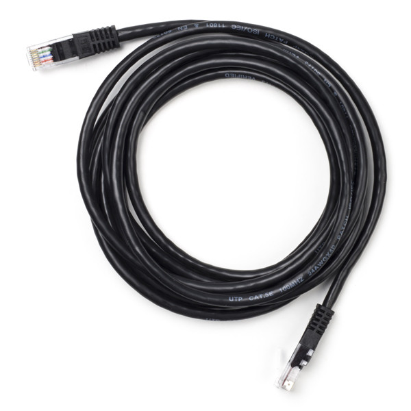 123-3D Netwerkkabel - Cat5e U/UTP - 3 meter (Zwart) K010604096 DDK00129 - 1