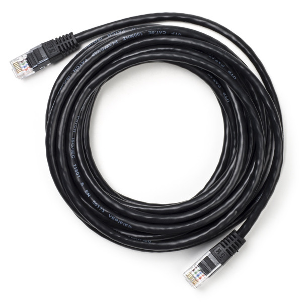 123-3D Netwerkkabel - Cat5e U/UTP - 5 meter (Zwart) K010604097 DDK00130 - 1