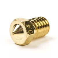 123-3D Nozzle 0,40 mm | M6 compatible | 1,75 mm filament | messing (123-3D huismerk) DED00012C DMK00015