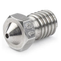 123-3D Nozzle 1,00 mm | M6 compatible | 1,75 mm filament | RVS (123-3D huismerk)  DMK00028