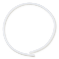 123-3D PTFE (teflon) buis, binnen Ø 3,18 mm, buiten Ø 6 mm | 50 cm  DBW00020