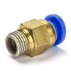 123-3D Pneufit rechte koppeling | 1/8 inch x 6mm | zonder doorvoer  DBW00069