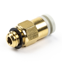 123-3D Pneufit rechte koppeling | M6x4 mm | Smal 400210002 DBW00009