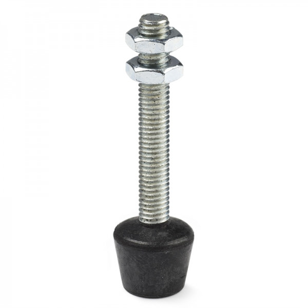 123-3D Rubberen voet met schroefdraad M5  DFC00032 - 1