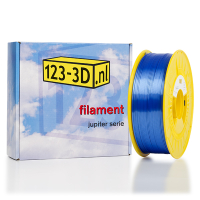 123-3D Satijn filament Blauw 1,75 mm PLA 1,1 kg (Jupiter serie)  DFP01139