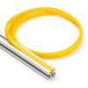 Slot cover 6 mm voor 2020 profiel - Geel (1 meter)