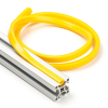 Slot cover 8 mm voor 30x30 profiel - Geel (1 meter) DFC00150 - 1