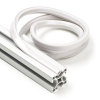 Slot cover 8 mm voor 30x30 profiel - Grijs (1 meter) DFC00103 - 1