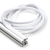 Slot cover 8 mm voor 30x30 profiel - Wit (2,5 meter) DFC00184 - 1