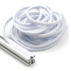 Slot cover 8 mm voor 30x30 profiel - Wit (7,5 meter) DFC00186 - 1