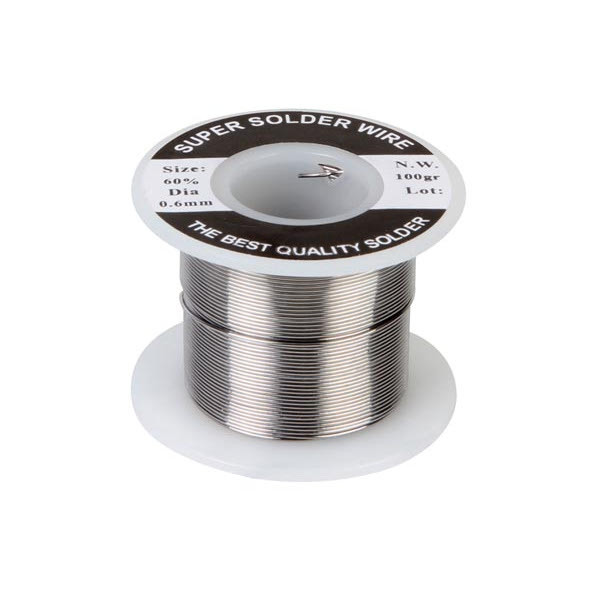 123-3D Soldeer tin 0,6 mm 60/40 100 g SOLD100G6 DGS00039 - 1