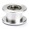 Spanrol | gladde pulley hoge resolutie | 6 mm riem | 5 mm as