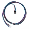 Stappenmotor kabel 4p-Dupont 6p-JST 1,0 m