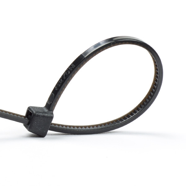 123-3D Tyraps kabelbinders tiewraps 100 x 2,5 mm zwart (100 stuks)  DKA00007 - 1