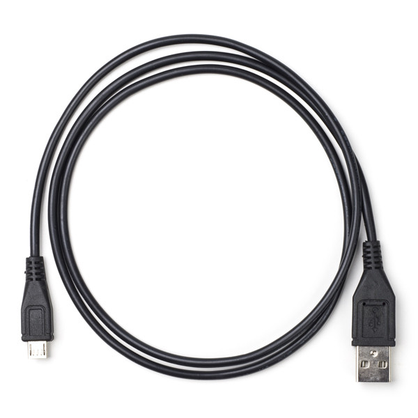 123-3D USB A naar microUSB kabel | 95 cm | USB 2.0 (Zwart)  DDK00121 - 1