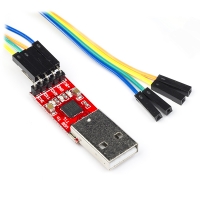 123-3D USB naar TTL serieel converter CP2102 UART  DRW00017