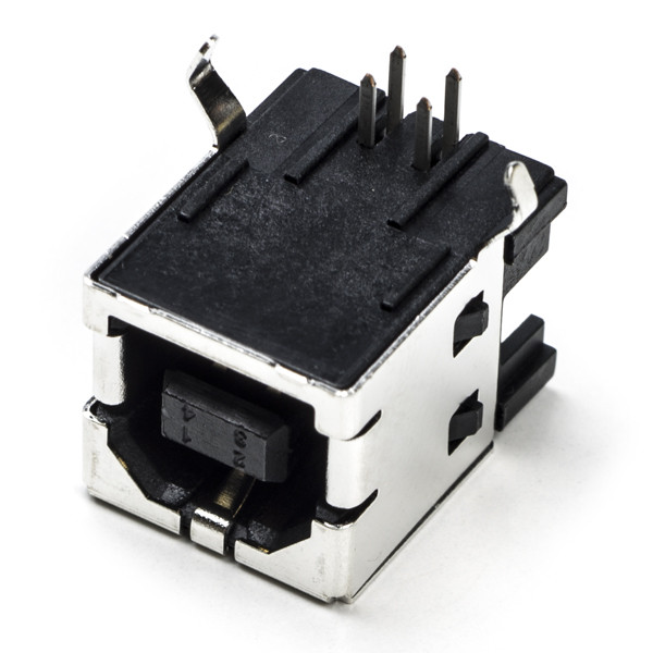 123-3D Usb type B, ontvangende deel (chassisdeel)  DCO00003 - 1