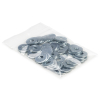 123-3D Vlakke carrosserie-sluitring verzinkt M5 x 15 x 1,2 mm (50stuks)  DBM00040 - 2