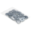 123-3D Vlakke carrosserie-sluitring verzinkt M6 x 18 x 1,6 mm (50stuks)  DBM00041 - 3