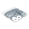 123-3D Vlakke carrosserie-sluitring verzinkt M8 x 24x 2 mm (50 stuks)  DBM00033 - 3