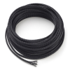 Vlechtkous 4 mm zwart (10 meter)