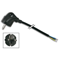 123-3D Voedingskabel, schuko, CEE 7/7, open eind 3 m EPC030R075 DDK00015